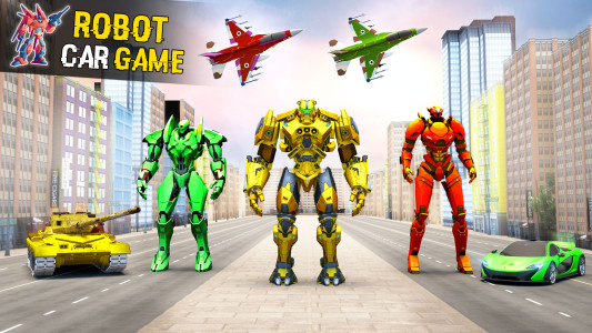 اسکرین شات 6 بازی Car Robot Games - War Game 3d