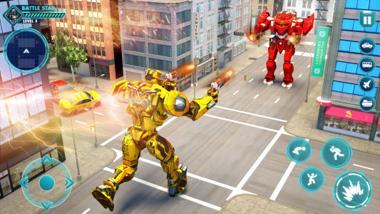 اسکرین شات 1 بازی Car Robot Games - War Game 3d