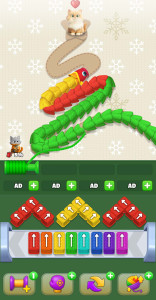 اسکرین شات 3 بازی Wool Sort:Fish Go!