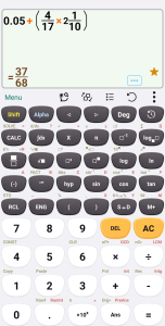 اسکرین شات 3 برنامه Real Scientific Calculator