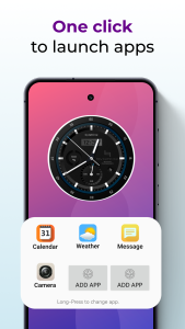 اسکرین شات 6 برنامه Android Clock Widgets