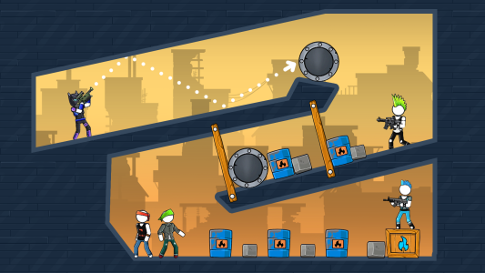 اسکرین شات 6 بازی The Gunner: Gun Hero