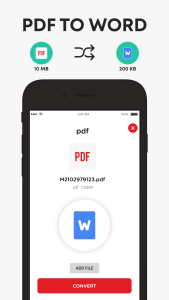اسکرین شات 3 برنامه PDF Converter - PDF to Word
