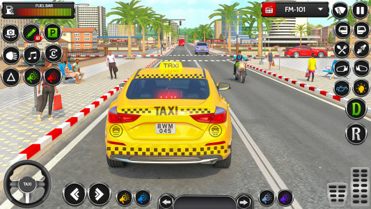 اسکرین شات 3 بازی Car Driving Taxi Simulator