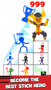 اسکرین شات 4 بازی Stick Hero: Monster Battles