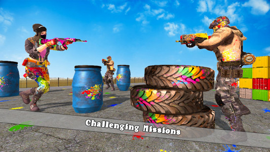 اسکرین شات 4 بازی Paintball Shooting Battle Game