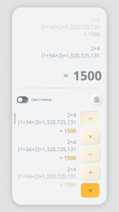 اسکرین شات 2 برنامه چرتکه - ماشین حساب