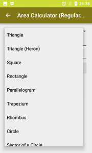 اسکرین شات 7 برنامه Land Area Calculator Converter