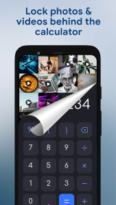 اسکرین شات 2 برنامه HideU: Calculator Lock