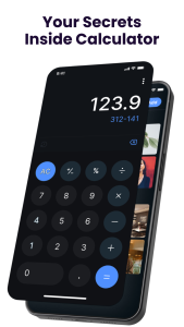 اسکرین شات 1 برنامه Calculator - Hide apps, Photo