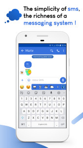 اسکرین شات 1 برنامه Mood SMS - Messages App