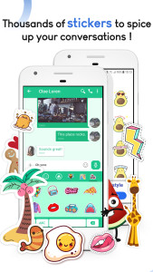 اسکرین شات 3 برنامه Mood SMS - Messages App