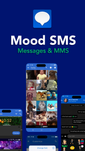 اسکرین شات 1 برنامه Mood SMS - Messages App