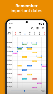 اسکرین شات 4 برنامه Calendar 2025: Simple Calendar
