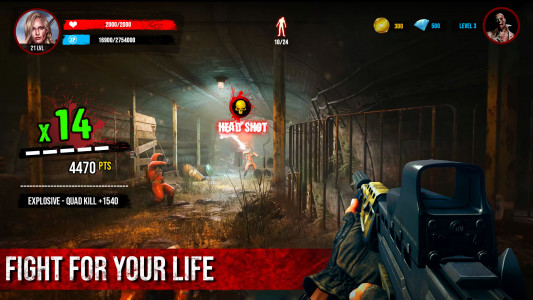 اسکرین شات 1 بازی Call of Zombie Survival Games