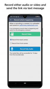اسکرین شات 4 برنامه Call For Help - Emergency SOS