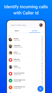اسکرین شات 1 برنامه Phone Caller - Caller ID