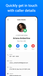 اسکرین شات 2 برنامه Phone Caller - Caller ID