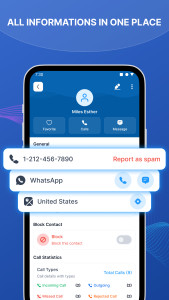 اسکرین شات 2 برنامه Show ID Caller & Spam Blocker