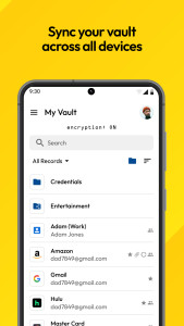 اسکرین شات 5 برنامه Keeper Password Manager