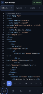 اسکرین شات 2 بازی Visual Vibe Code AI