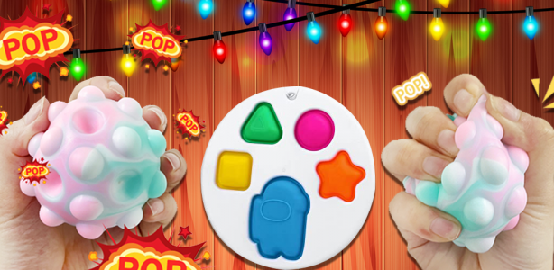 اسکرین شات 4 بازی AntiStress Fidgets Pop it Toys