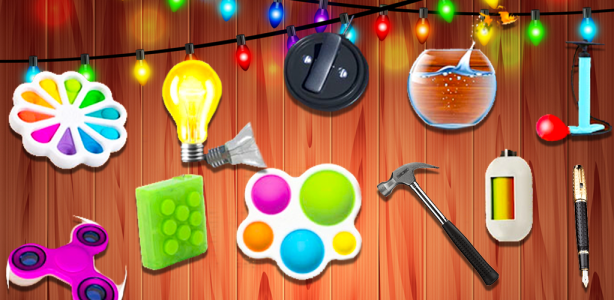 اسکرین شات 2 بازی AntiStress Fidgets Pop it Toys