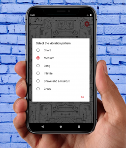 اسکرین شات 5 برنامه Vibration Button