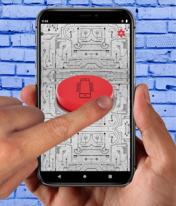 اسکرین شات 1 برنامه Vibration Button