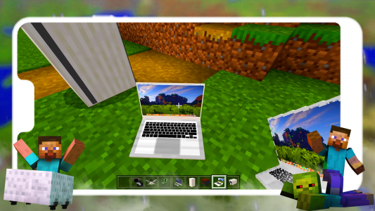 اسکرین شات 3 برنامه Security Camera Mod Minecraft