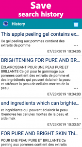 اسکرین شات 5 برنامه Camera Translator