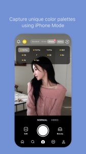 اسکرین شات 2 برنامه SNOW - AI Profile