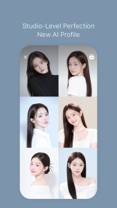 اسکرین شات 1 برنامه SNOW - AI Profile