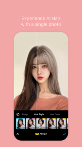اسکرین شات 4 برنامه SNOW - AI Profile