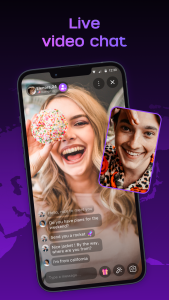 اسکرین شات 2 برنامه Camsea - Video Chat