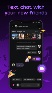 اسکرین شات 3 برنامه Camsea - Video Chat