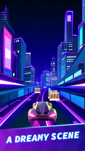 اسکرین شات 2 بازی Magic Beat Racing music game