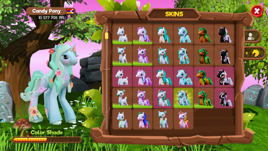 اسکرین شات 2 بازی Pony World Craft