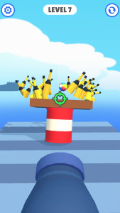 اسکرین شات 3 بازی Funny Cannon Balls 3D
