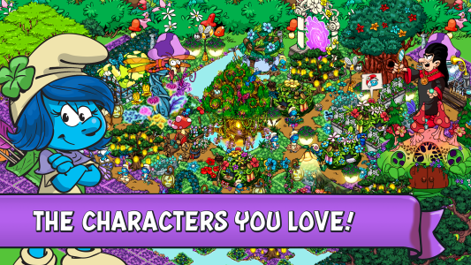 اسکرین شات 3 بازی Smurfs' Village
