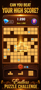 اسکرین شات 1 بازی Wood Block Puzzle: Mind Wood