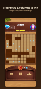 اسکرین شات 3 بازی Block Puzzle : Mind Wood