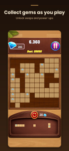 اسکرین شات 4 بازی Block Puzzle : Mind Wood