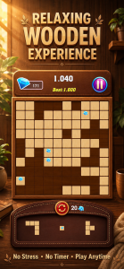اسکرین شات 3 بازی Wood Block Puzzle: Mind Wood