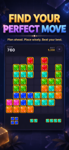 اسکرین شات 4 بازی Block Mind Jewel Puzzle