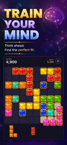اسکرین شات 2 بازی Block Mind Jewel Puzzle
