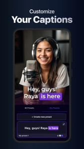 اسکرین شات 4 برنامه Dubs: Captions for Videos