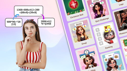 اسکرین شات 1 برنامه Filter Challenge Quiz Minigame
