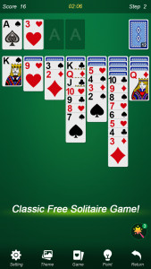 اسکرین شات 1 بازی Solitaire - Classic version