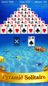اسکرین شات 1 بازی Pyramid Solitaire
